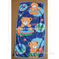 The blue bear microfiber beach towel